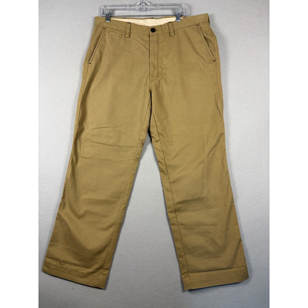 LK Repreve Live Comfortable Chino Pants Khaki Straight 36x30 Mens